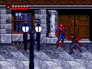 Venom Spider Man Separation Anxiety Sega Mega Drive Genesis