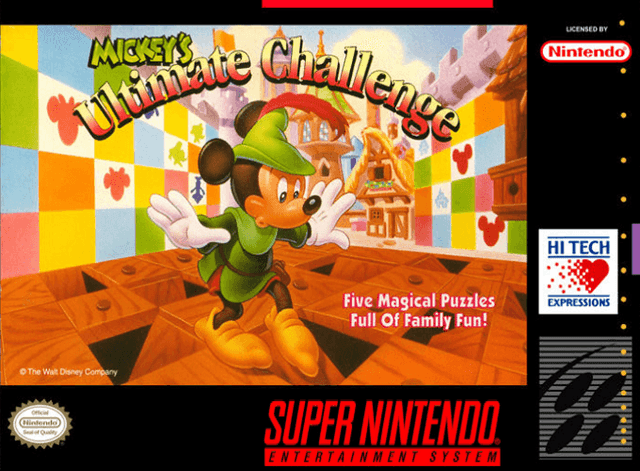 Mickey's Ultimate Challenge - Super Nintendo Entertainment System