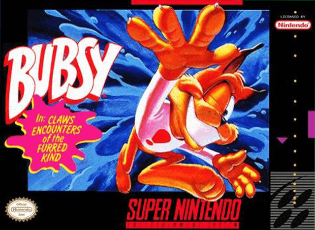 Bubsy in : Claws Encounters of the Furred Kind - Super Nintendo Entertainment System