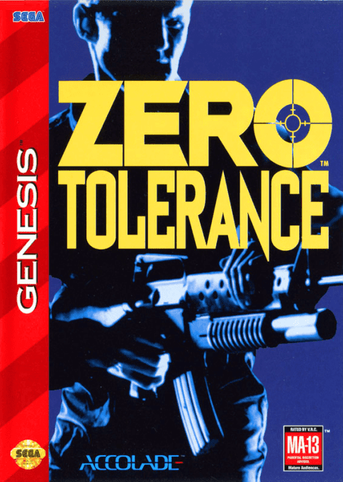Zero Tolerance - Sega Mega Drive / Genesis