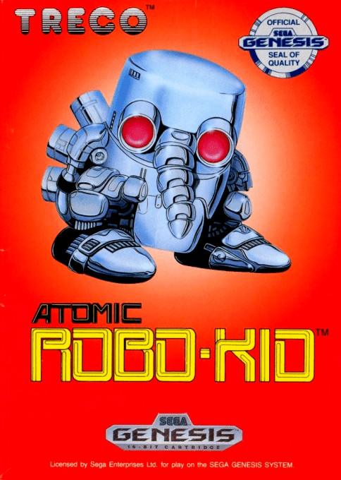 Atomic Robo-Kid - Sega Mega Drive / Genesis