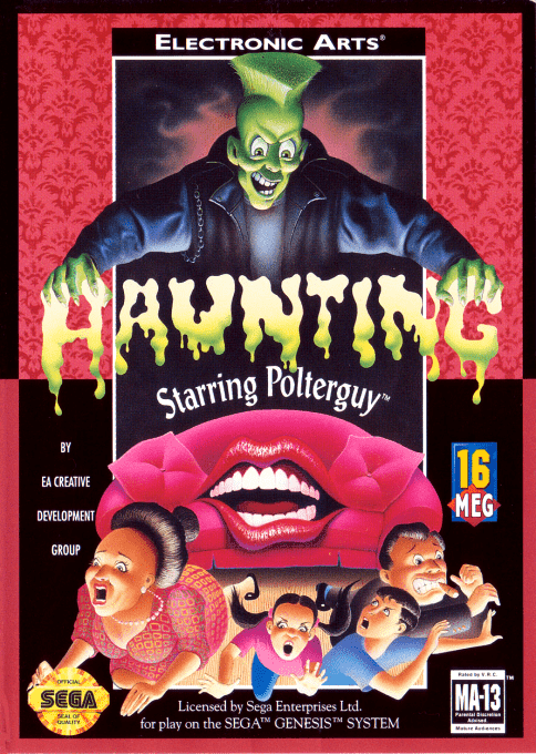 Haunting Starring Polterguy - Sega Mega Drive / Genesis