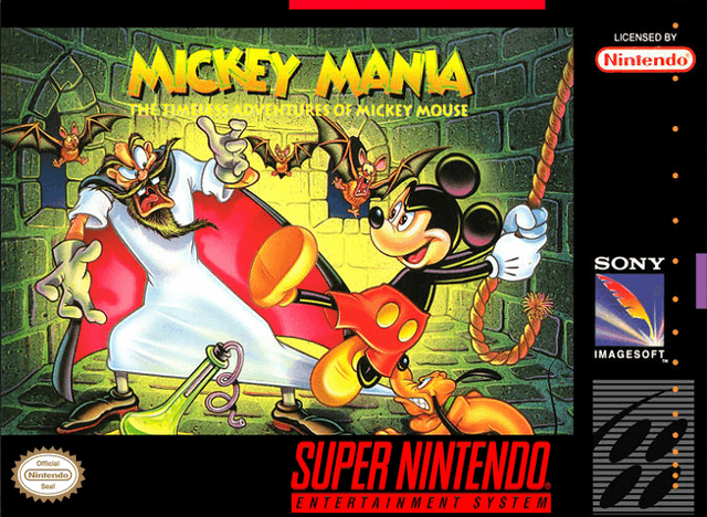 Mickey Mania : The Timeless Adventures of Mickey Mouse - Super Nintendo Entertainment System