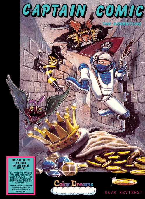 Captain Comic - The Adventure - Nintendo Entertainment System