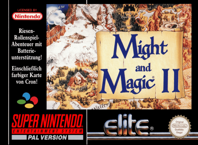 Might and Magic II - Super Nintendo Entertainment System
