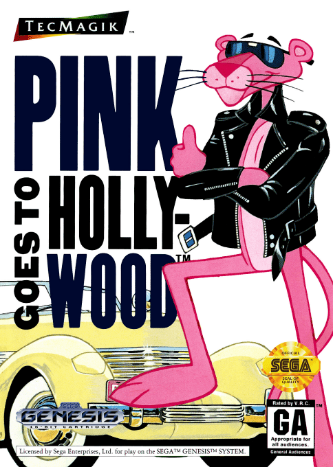 Pink Goes to Hollywood - Sega Mega Drive / Genesis