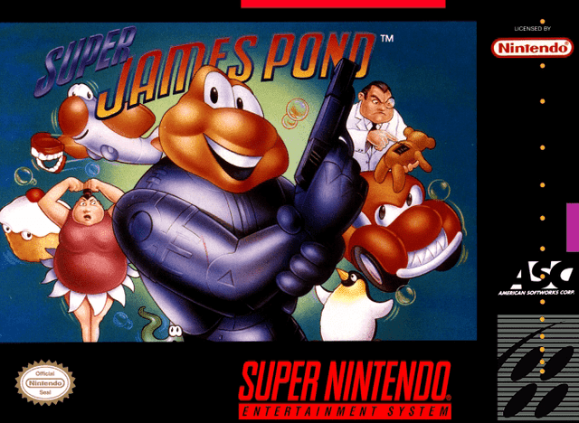 Super James Pond - Super Nintendo Entertainment System