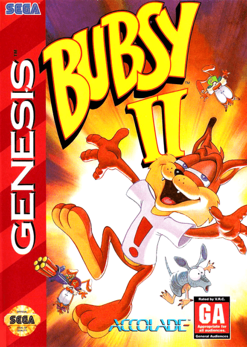 Bubsy II - Sega Mega Drive / Genesis