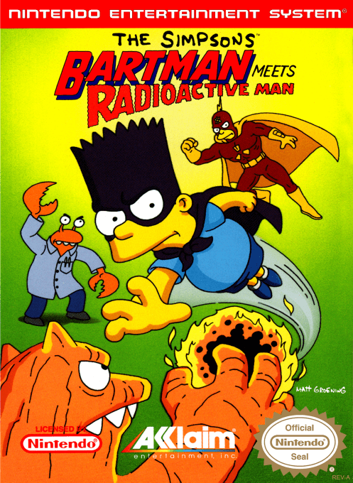 The Simpsons : Bartman Meets Radioactive Man - Nintendo Entertainment System