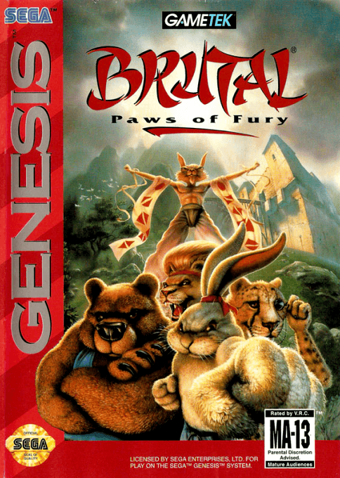 Brutal : Paws of Fury - Sega Mega Drive / Genesis