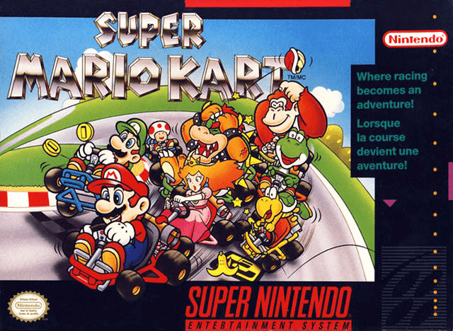 Super Mario Kart - Super Nintendo Entertainment System