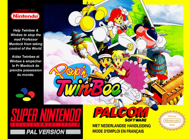 Pop'n TwinBee - Super Nintendo Entertainment System