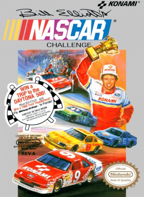 Bill Elliott's NASCAR Challenge - Nintendo Entertainment System