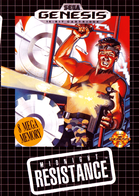 Midnight Resistance - Sega Mega Drive / Genesis
