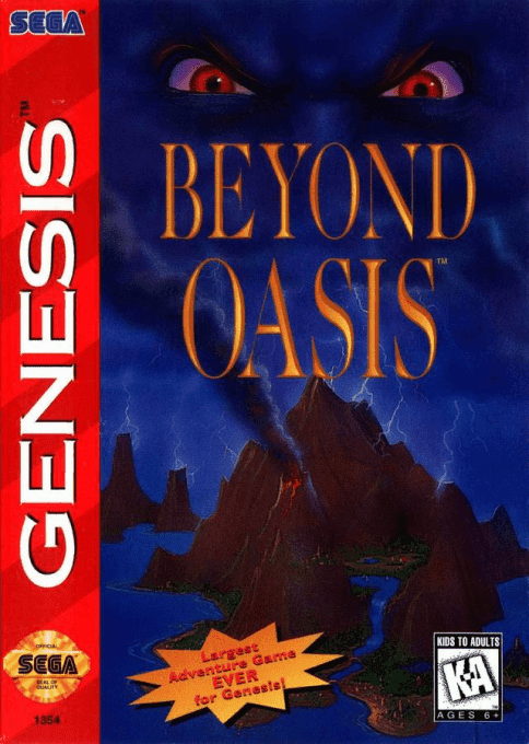 Beyond Oasis - Sega Mega Drive / Genesis