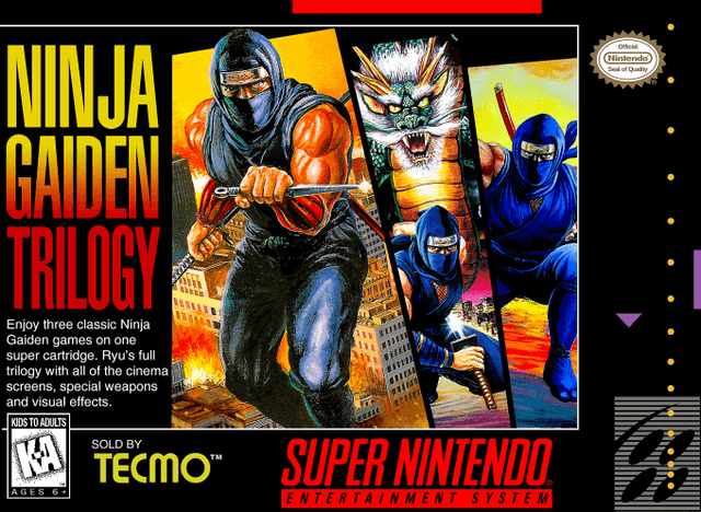 Ninja Gaiden Trilogy - Super Nintendo Entertainment System