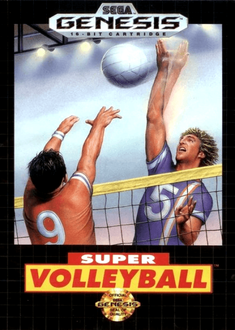 Super Volley Ball - Sega Mega Drive / Genesis
