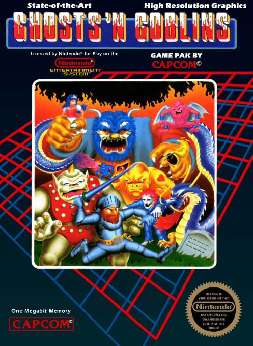 Ghosts'n Goblins - Nintendo Entertainment System