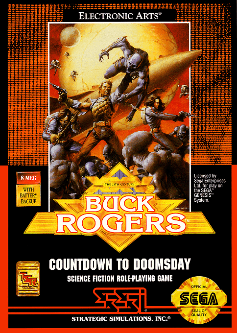 Buck Rogers : Countdown to Doomsday - Sega Mega Drive / Genesis