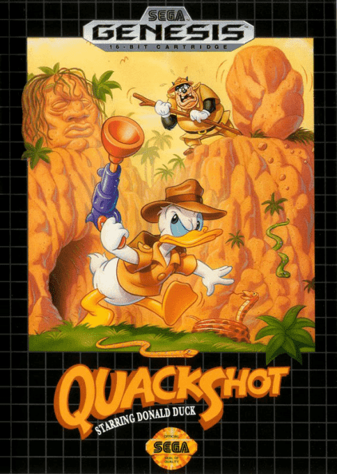 QuackShot Starring Donald Duck - Sega Mega Drive / Genesis