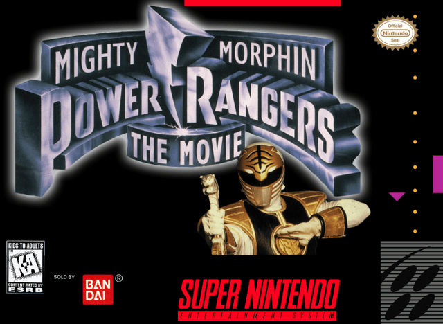 Mighty Morphin Power Rangers : The Movie - Super Nintendo Entertainment System