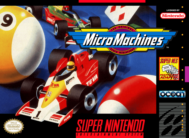 Micro Machines - Super Nintendo Entertainment System