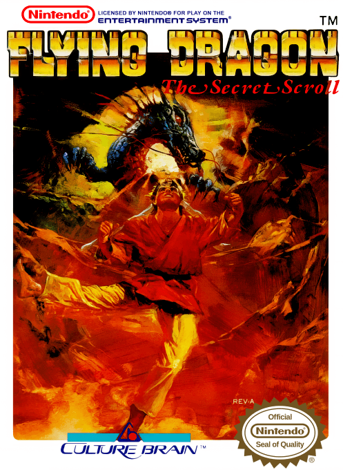 Flying Dragon : The Secret Scroll - Nintendo Entertainment System
