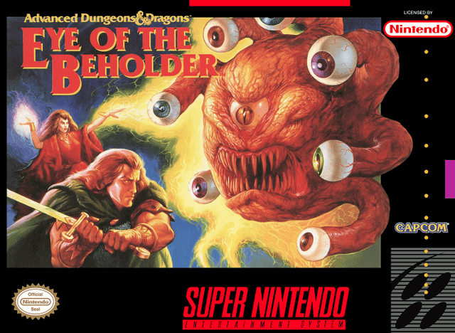Advanced Dungeons & Dragons : Eye of the Beholder - Super Nintendo Entertainment System