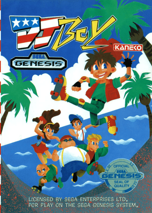 DJ Boy - Sega Mega Drive / Genesis