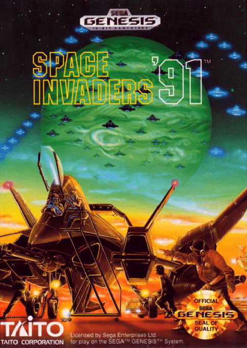 Space Invaders '91 - Sega Mega Drive / Genesis