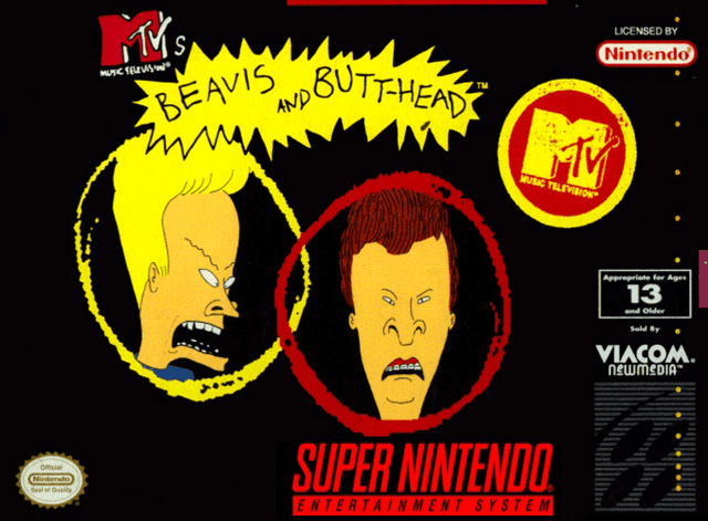 Beavis and Butt-Head - Super Nintendo Entertainment System