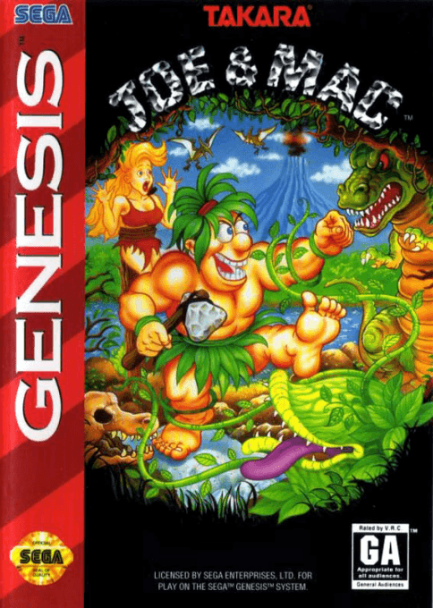 Joe & Mac - Sega Mega Drive / Genesis