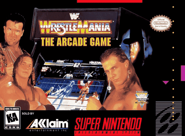 WWF WrestleMania : The Arcade Game - Super Nintendo Entertainment System