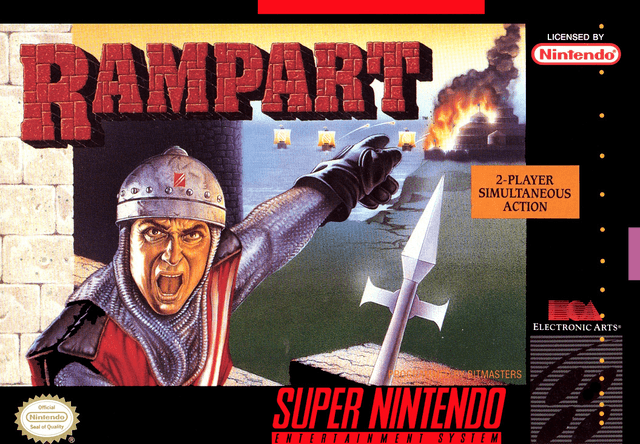 Rampart - Super Nintendo Entertainment System