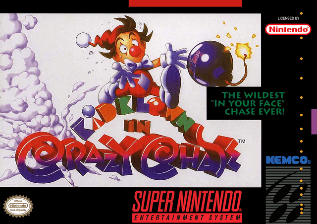 Kid Klown in Crazy Chase - Super Nintendo Entertainment System
