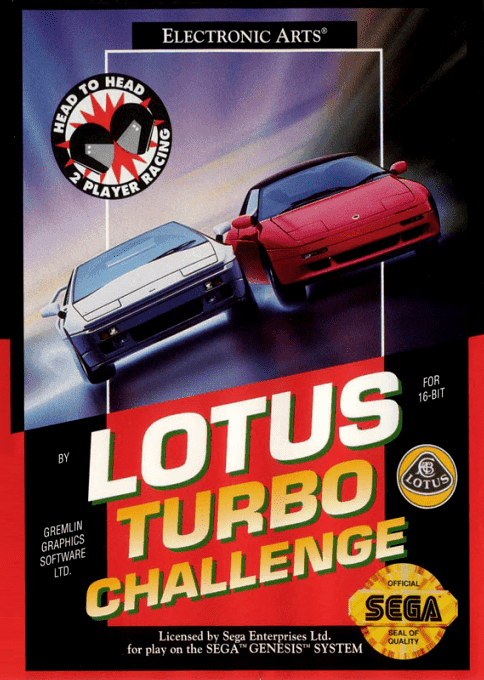Lotus Turbo Challenge - Sega Mega Drive / Genesis
