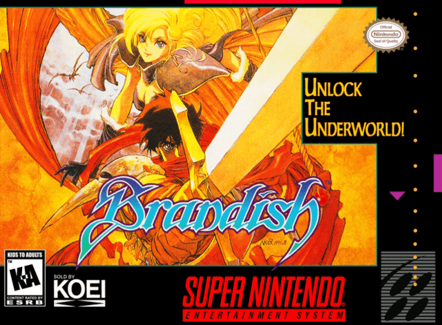Brandish - Super Nintendo Entertainment System