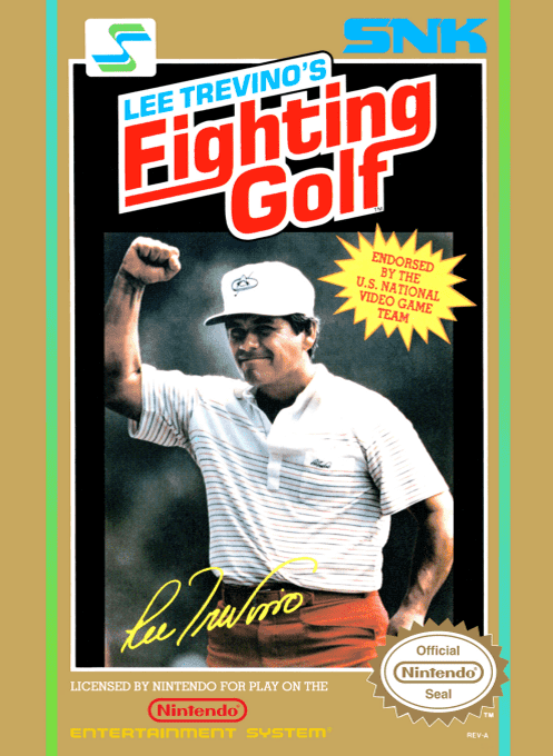 Lee Trevino's Fighting Golf - Nintendo Entertainment System