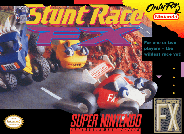 Stunt Race FX - Super Nintendo Entertainment System