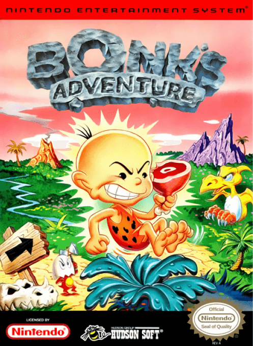 Bonk's Adventure - Nintendo Entertainment System