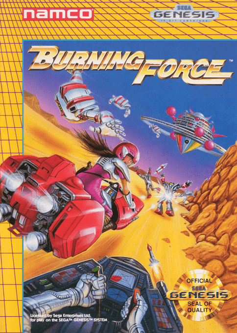Burning Force - Sega Mega Drive / Genesis
