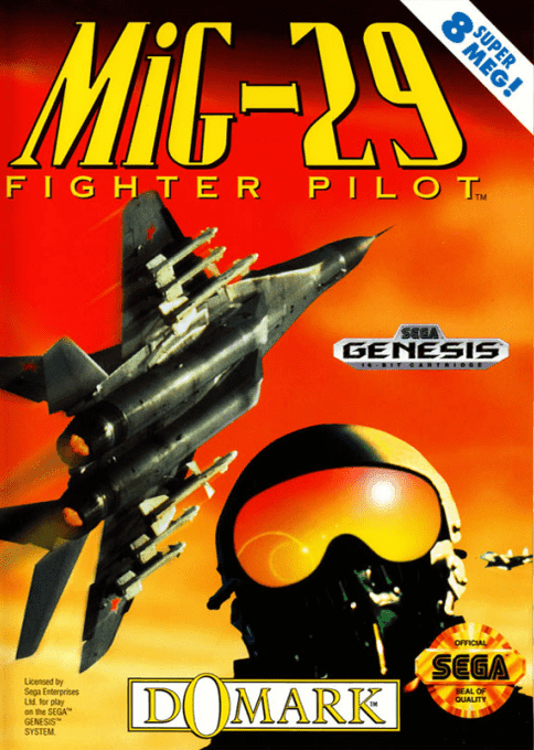 MIG-29 Fighter Pilot - Sega Mega Drive / Genesis