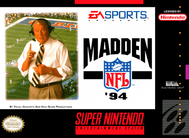 Madden NFL '94 - Super Nintendo Entertainment System