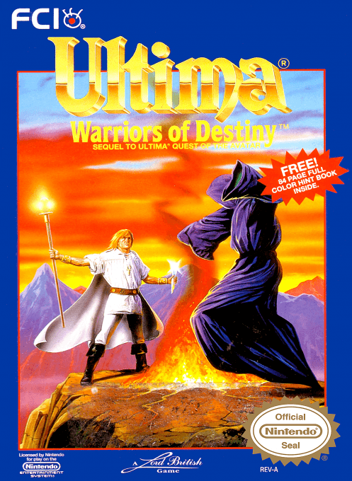 Ultima : Warriors of Destiny - Nintendo Entertainment System