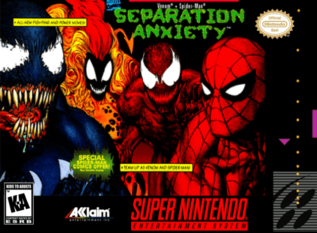 Venom & Spider-Man : Separation Anxiety - Super Nintendo Entertainment System