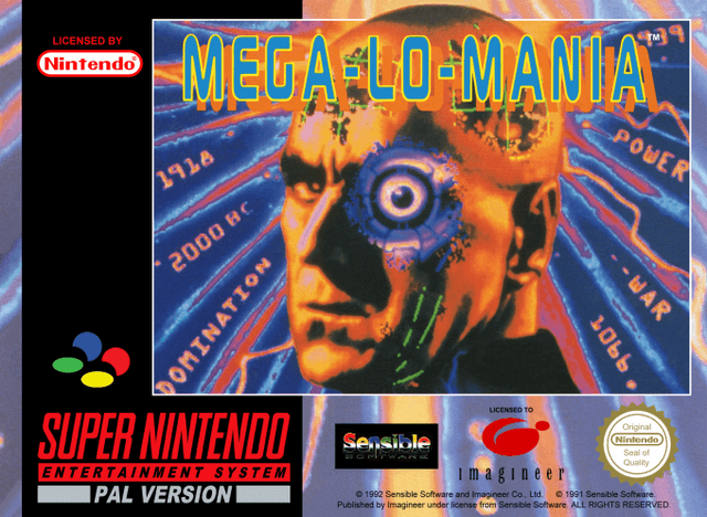 Mega-lo-Mania - Super Nintendo Entertainment System