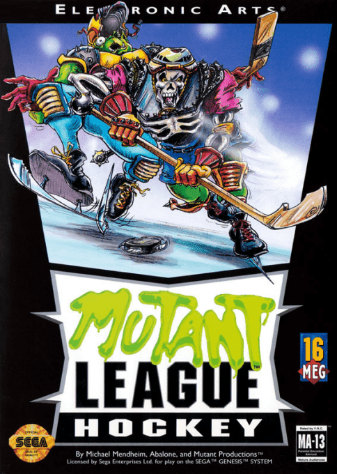 Mutant League Hockey - Sega Mega Drive / Genesis