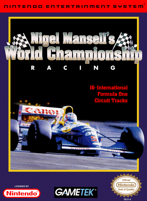 Nigel Mansell's World Championship Challenge - Nintendo Entertainment System