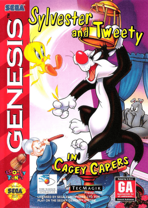 Sylvester & Tweety in Cagey Capers - Sega Mega Drive / Genesis
