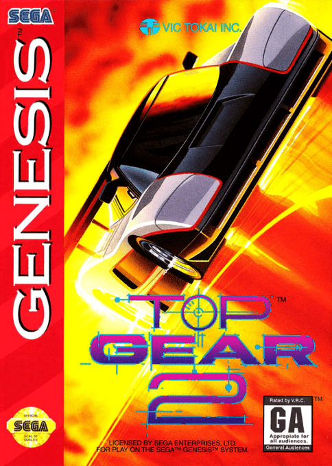 Top Gear 2 - Sega Mega Drive / Genesis